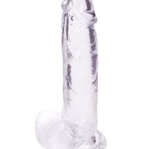 6 Inch Realistic Jelly Dildo with Suction Cup Base
