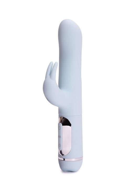 Swivelling Rampant Rabbit Silicone G-Spot Vibrator