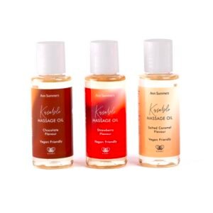 Kissable Flavoured Massage Oil 50ml Set - Pack of 3