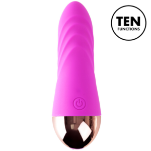 Moregasm+ Bullet Ridged Silicone Clitoral Vibrator