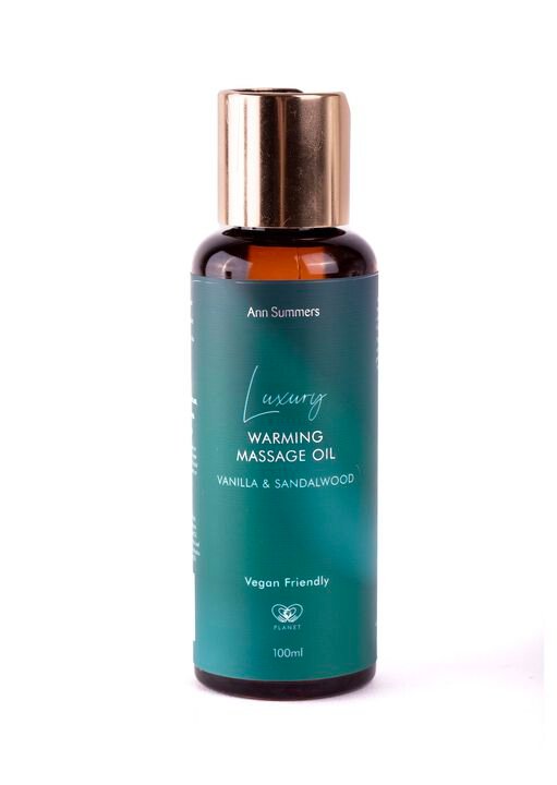 Vanilla & Sandalwood Luxury Warming Massage Oil 100ml