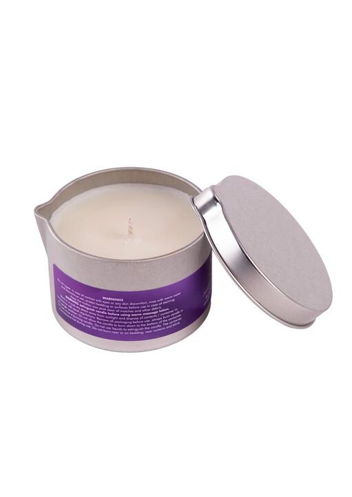 Jasmine, Vanilla & Musk Scented Seductive Massage Candle 100g - Image 3