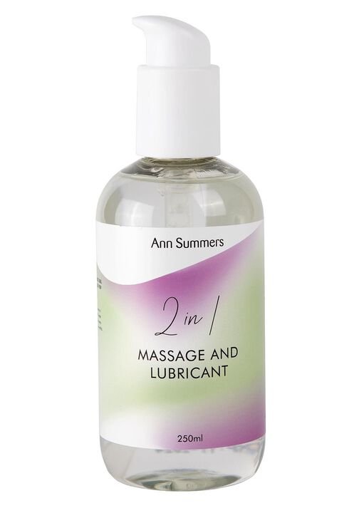 2 in 1 Massage Gel & Lubricant 250ml
