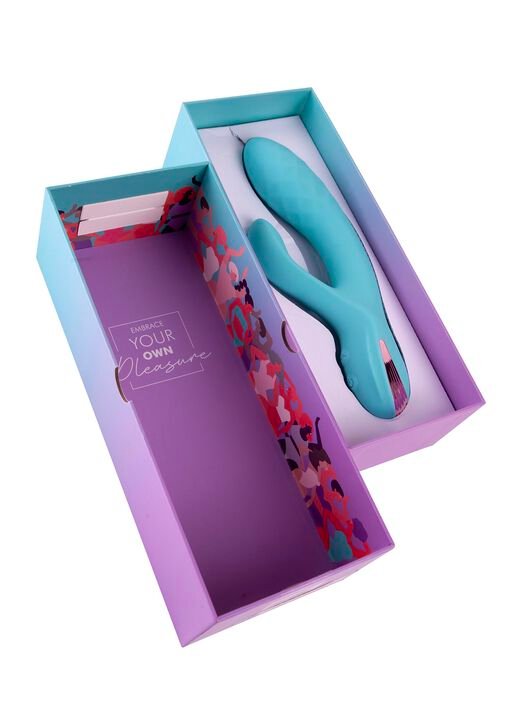 Self Love Dual Simulation Silicone Rabbit Vibrator - Image 2
