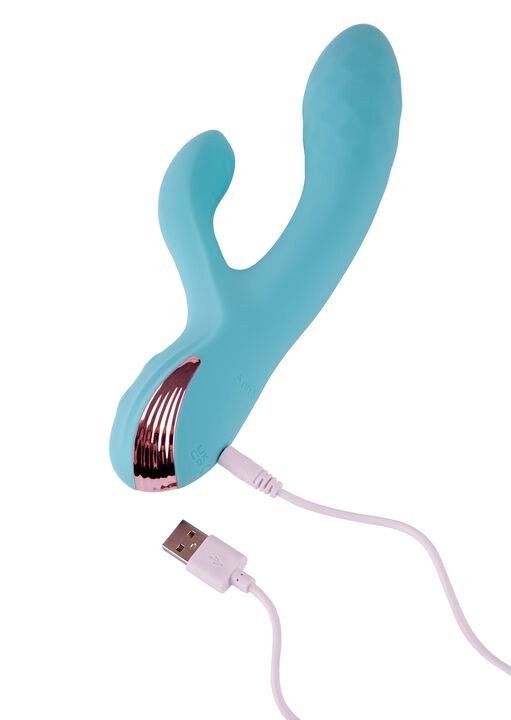 Self Love Dual Simulation Silicone Rabbit Vibrator - Image 6