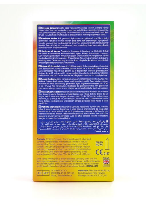 Skins Condoms Flavours 16 Pack - Image 2