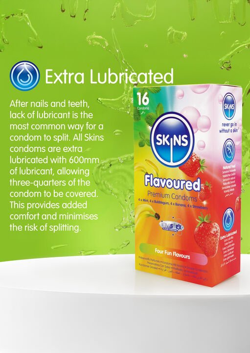 Skins Condoms Flavours 16 Pack - Image 5