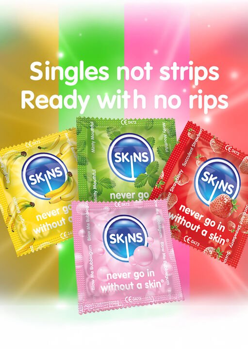 Skins Condoms Flavours 16 Pack - Image 3