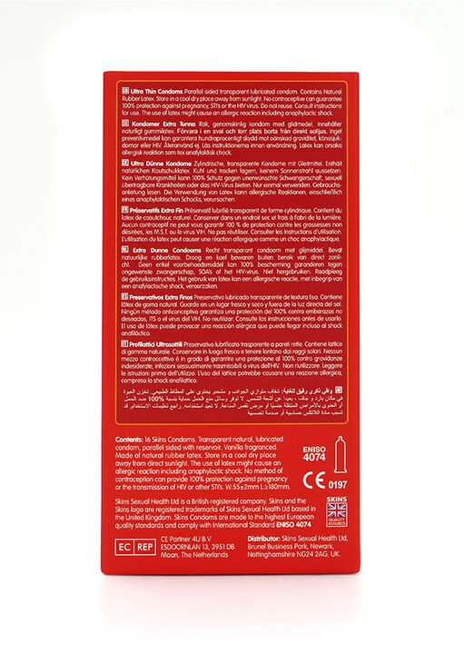 Skins Condoms Ultra Thin 16 Pack - Image 3