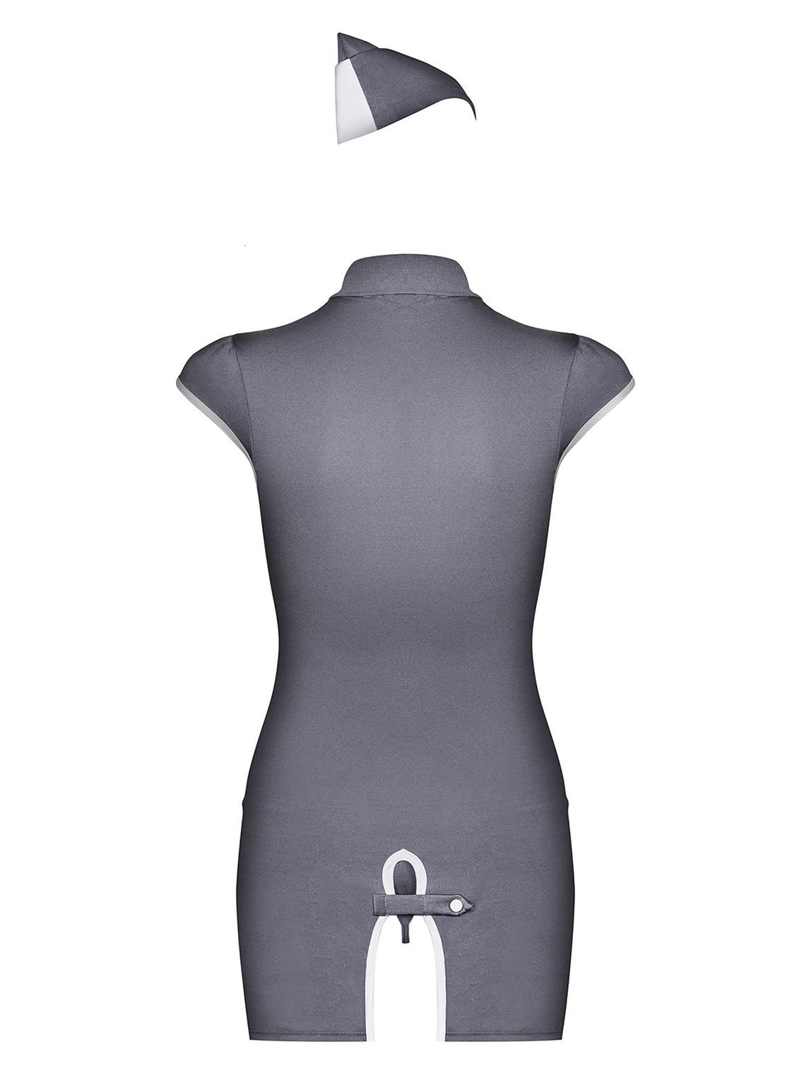 Obsessive Grey Air Hostess Costume - Image 2