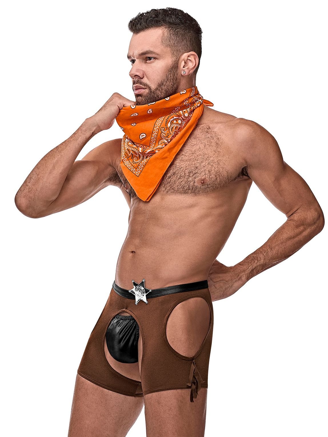 Male Power Cocky Cowboy Costume - Image 3
