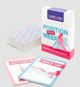 Lovehoney Position of the Week Cards
